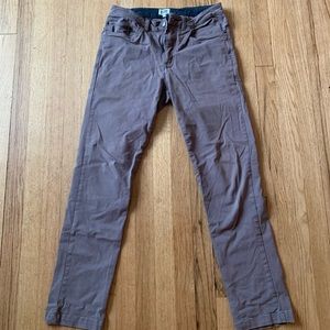 Bridge and Burn Bradley slim fit trousers.